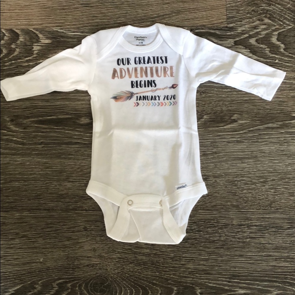 Baby Announcement Onesie